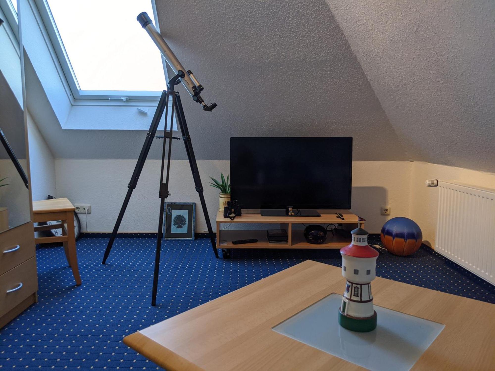 Drei-Insel-Blick Neßmersiel Bagian luar foto